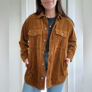MADEWELL CORDUROY YORKWAY SHIRT- JACKET